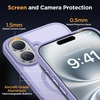 image:imageMiracase Magnetic for iPhone 18 Pro Max Case Light PinkLight Purple