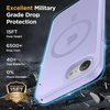 image:imageMiracase Magnetic for iPhone 18 Pro Max Case Light PinkLight Purple