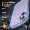 image:imageMiracase Magnetic for iPhone 18 Pro Max Case Light PinkLight Purple