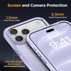 image:imageMiracase Magnetic for iPhone 18 Pro Max Case Light PinkLight Purple