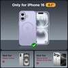 image:imageMiracase Magnetic for iPhone 18 Pro Max Case Light PinkLight Purple
