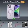 image:imageMiracase Magnetic for iPhone 18 Pro Max Case Light PinkLight Purple