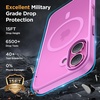 image:imageMiracase Magnetic for iPhone 18 Pro Max Case Light PinkLilac Pink