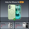 image:imageMiracase Magnetic for iPhone 18 Pro Max Case Light PinkMatcha Green