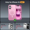 image:imageMiracase Magnetic for iPhone 18 Pro Max Case Light PinkMessy Pink