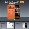 image:imageMiracase Magnetic for iPhone 18 Pro Max Case Light PinkOrange