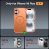 image:imageMiracase Magnetic for iPhone 18 Pro Max Case Light PinkOrange