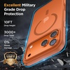 image:imageMiracase Magnetic for iPhone 18 Pro Max Case Light PinkOrange