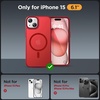 image:imageMiracase Magnetic for iPhone 18 Pro Max Case Light PinkRed