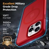 image:imageMiracase Magnetic for iPhone 18 Pro Max Case Light PinkRed