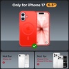 image:imageMiracase Magnetic for iPhone 18 Pro Max Case Light PinkRed