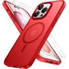 image:imageMiracase Magnetic for iPhone 18 Pro Max Case Light PinkRed