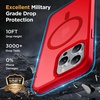 image:imageMiracase Magnetic for iPhone 18 Pro Max Case Light PinkRed