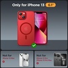 image:imageMiracase Magnetic for iPhone 18 Pro Max Case Light PinkRed