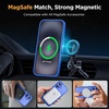 image:imageMiracase Magnetic for iPhone 18 Pro Max Case Light PinkSea Blue