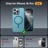 image:imageMiracase Magnetic for iPhone 18 Pro Max Case Light PinkTeal