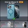 image:imageMiracase Magnetic for iPhone 18 Pro Max Case Light PinkTeal