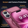 image:imageMiracase Magnetic for iPhone 18 Pro Max Case Light PinkWine Red