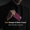 image:imageMiracase Magnetic for iPhone 18 Pro Max Case Light PinkWine Red