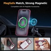 image:imageMiracase Magnetic for iPhone 18 Pro Max Case Light PinkWine Red