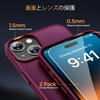 image:imageMiracase Magnetic for iPhone 18 Pro Max Case Light PinkWine Red