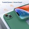image:imageMiracase Silicone amp Magnetic for iPhone 18 Pro Max Case Capri BlueAcacia Green
