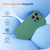 image:imageMiracase Silicone amp Magnetic for iPhone 18 Pro Max Case Capri BlueAcacia Green