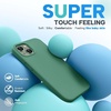 image:imageMiracase Silicone amp Magnetic for iPhone 18 Pro Max Case Capri BlueAcacia Green
