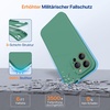 image:imageMiracase Silicone amp Magnetic for iPhone 18 Pro Max Case Capri BlueAcacia Green