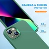 image:imageMiracase Silicone amp Magnetic for iPhone 18 Pro Max Case Capri BlueAcacia Green