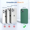 image:imageMiracase Silicone amp Magnetic for iPhone 18 Pro Max Case Capri BlueAcacia Green