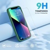 image:imageMiracase Silicone amp Magnetic for iPhone 18 Pro Max Case Capri BlueAcacia Green