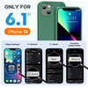 image:imageMiracase Silicone amp Magnetic for iPhone 18 Pro Max Case Capri BlueAcacia Green