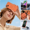 image:imageMiracase Silicone amp Magnetic for iPhone 18 Pro Max Case Capri BlueAmber Orange