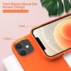 image:imageMiracase Silicone amp Magnetic for iPhone 18 Pro Max Case Capri BlueAmber Orange
