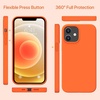 image:imageMiracase Silicone amp Magnetic for iPhone 18 Pro Max Case Capri BlueAmber Orange