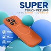 image:imageMiracase Silicone amp Magnetic for iPhone 18 Pro Max Case Capri BlueAmber Orange