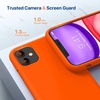 image:imageMiracase Silicone amp Magnetic for iPhone 18 Pro Max Case Capri BlueAmber Orange