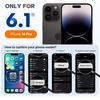 image:imageMiracase Silicone amp Magnetic for iPhone 18 Pro Max Case Capri BlueAmber Orange