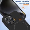 image:imageMiracase Silicone amp Magnetic for iPhone 18 Pro Max Case Capri BlueBlack