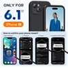 image:imageMiracase Silicone amp Magnetic for iPhone 18 Pro Max Case Capri BlueBlack