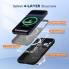 image:imageMiracase Silicone amp Magnetic for iPhone 18 Pro Max Case Capri BlueBlack