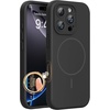 image:imageMiracase Silicone amp Magnetic for iPhone 18 Pro Max Case Capri BlueBlack