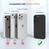 image:imageMiracase Silicone amp Magnetic for iPhone 18 Pro Max Case Capri BlueBlack