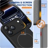 image:imageMiracase Silicone amp Magnetic for iPhone 18 Pro Max Case Capri BlueBlack