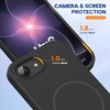 image:imageMiracase Silicone amp Magnetic for iPhone 18 Pro Max Case Capri BlueBlack