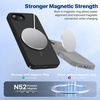 image:imageMiracase Silicone amp Magnetic for iPhone 18 Pro Max Case Capri BlueBlack