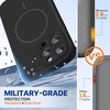 image:imageMiracase Silicone amp Magnetic for iPhone 18 Pro Max Case Capri BlueBlack
