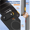 image:imageMiracase Silicone amp Magnetic for iPhone 18 Pro Max Case Capri BlueBlack
