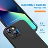 image:imageMiracase Silicone amp Magnetic for iPhone 18 Pro Max Case Capri BlueBlack